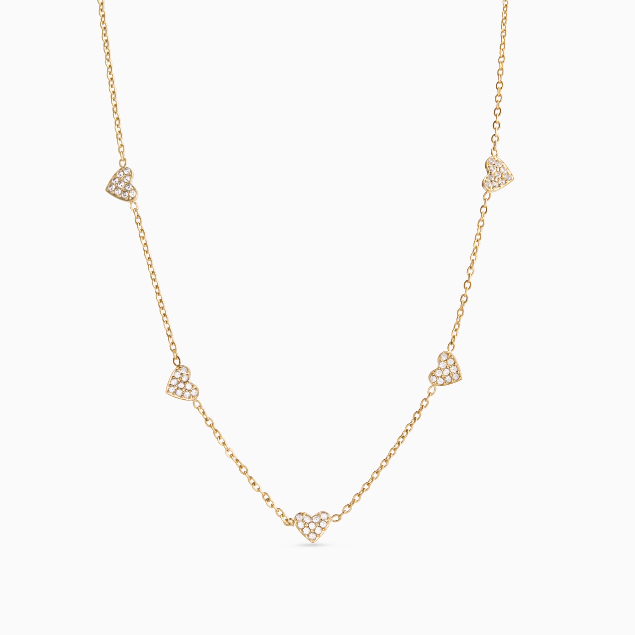 GLIMMER HEART NECKLACE