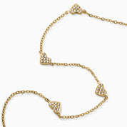 GLIMMER HEART NECKLACE