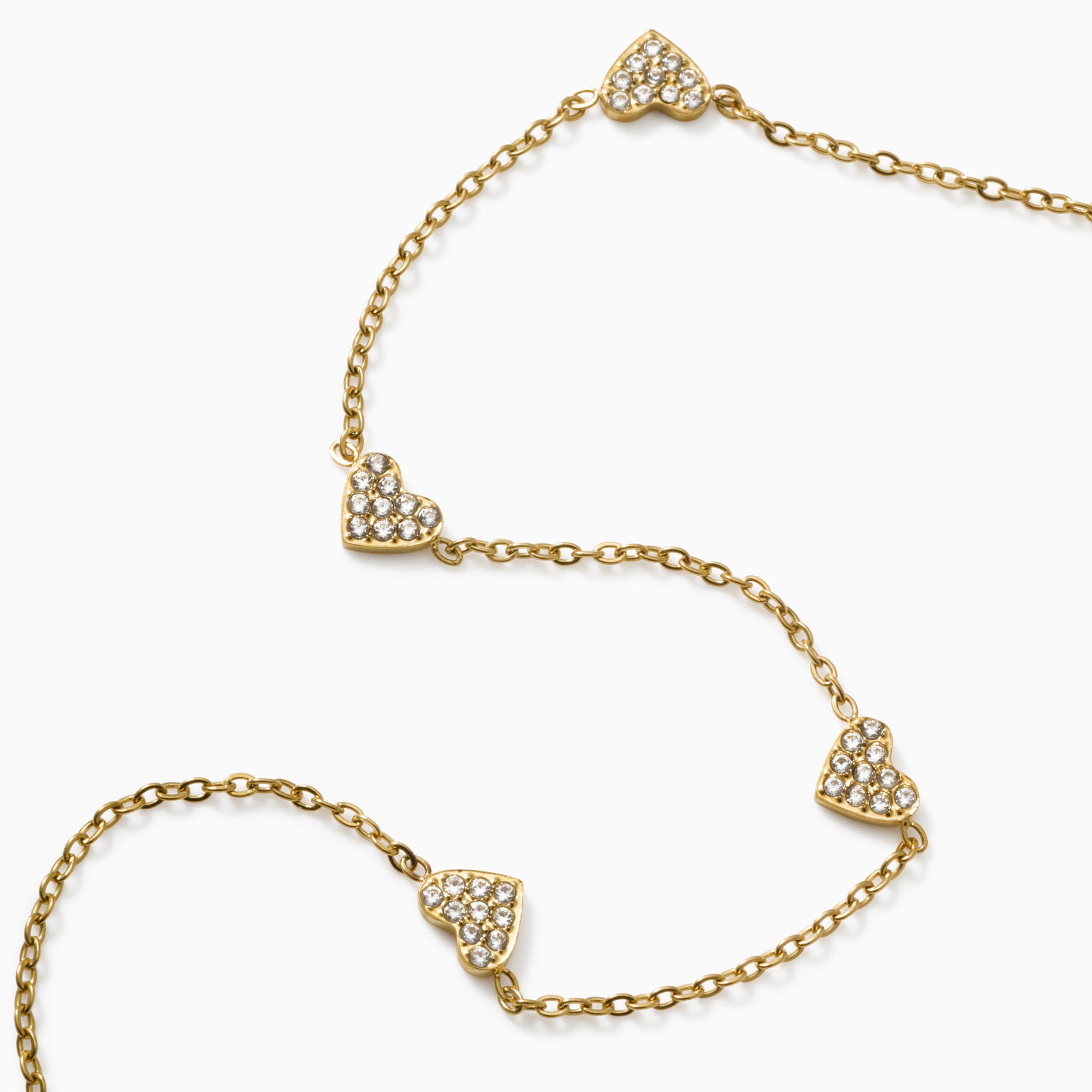 GLIMMER HEART NECKLACE