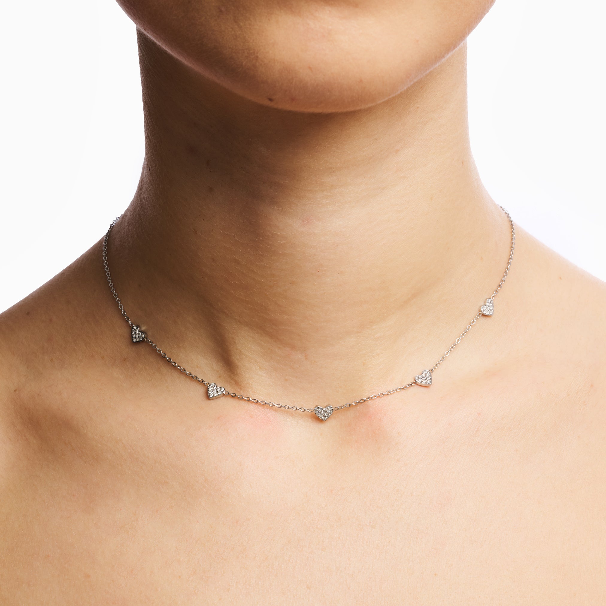 GLIMMER HEART NECKLACE