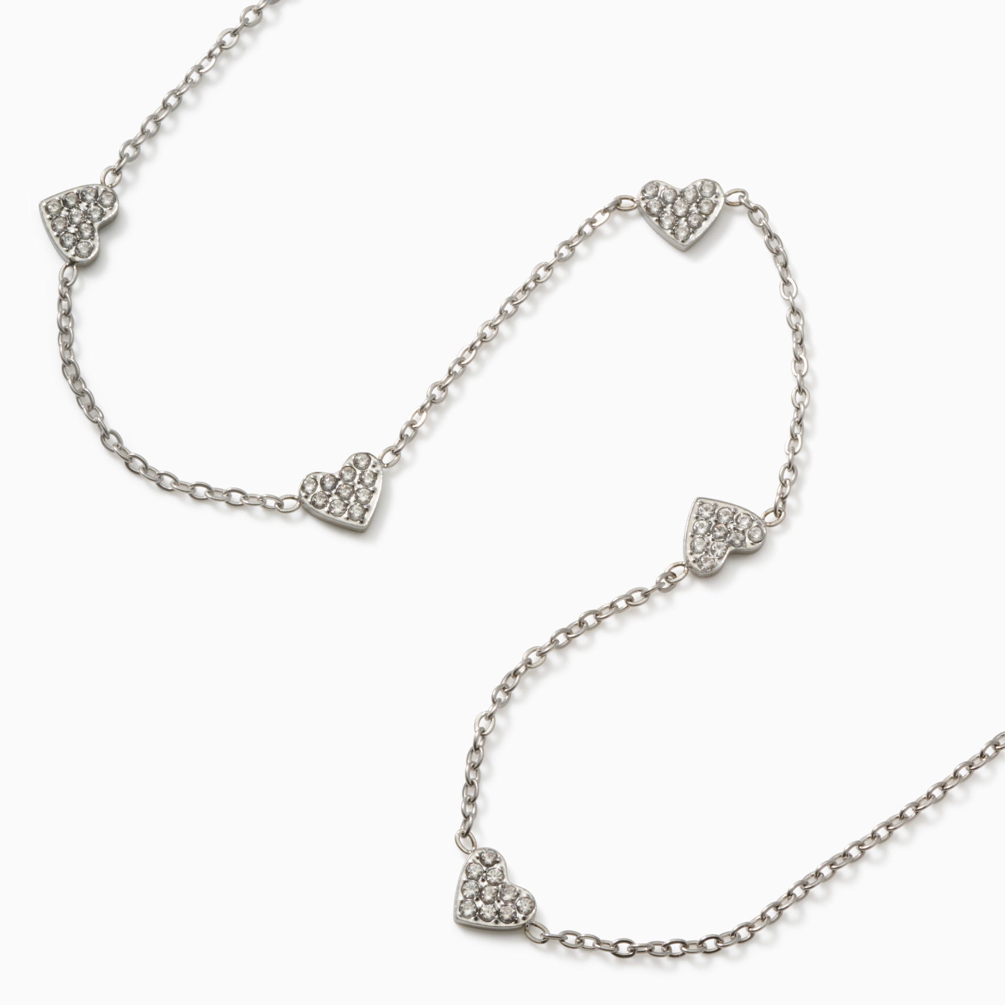 GLIMMER HEART NECKLACE