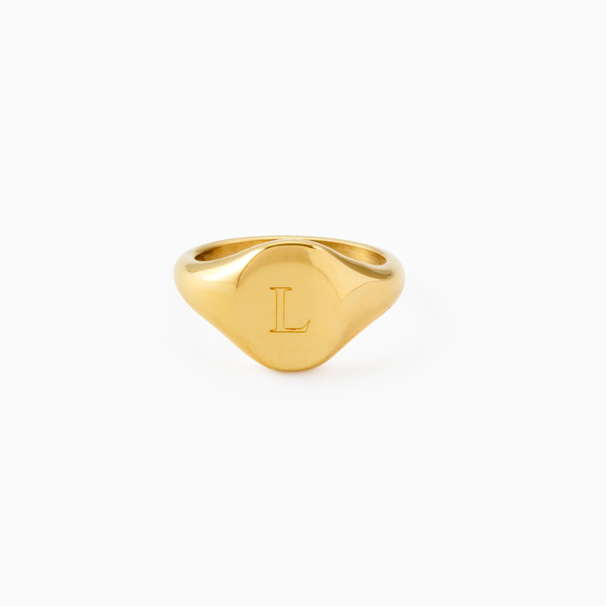 ENGRAVABLE SIGNET RING