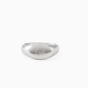 ENGRAVABLE OVAL SIGNET RING