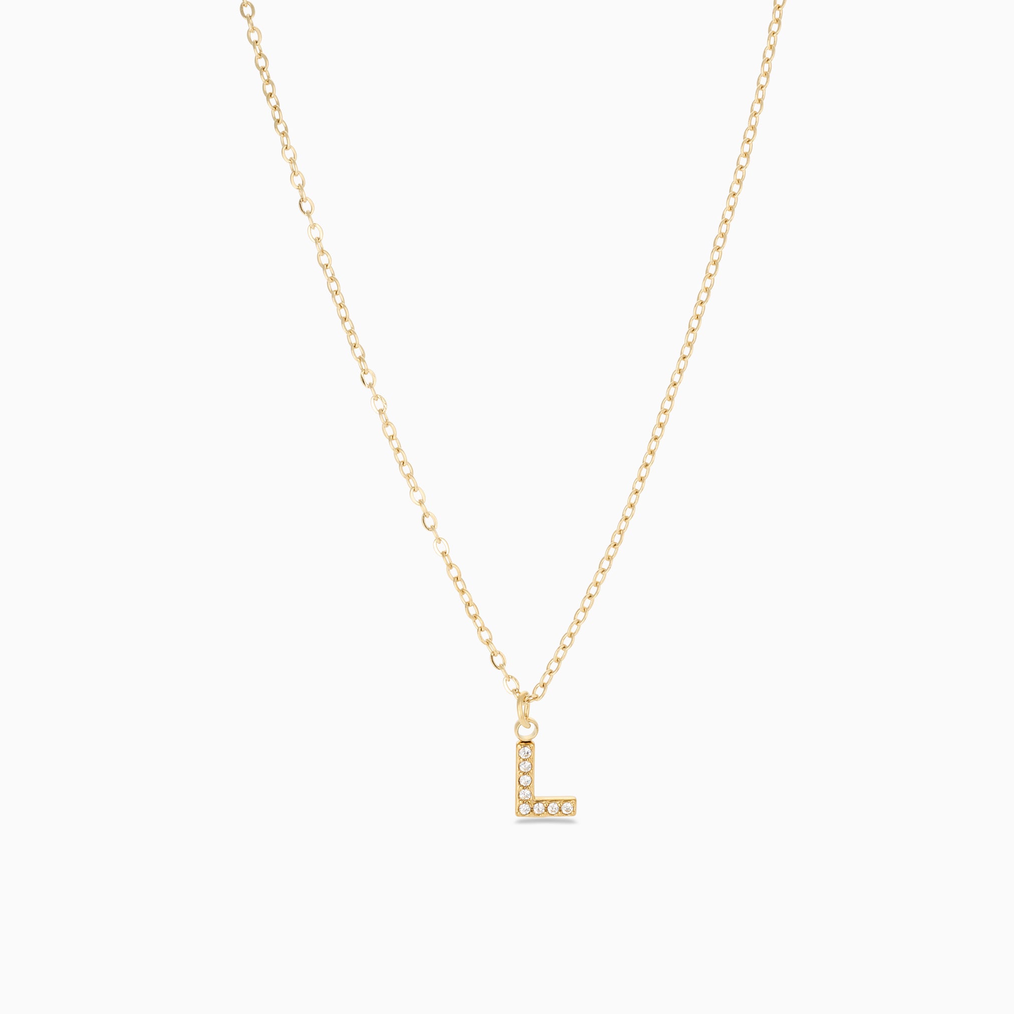 SPARKLE INITIAL NECKLACE