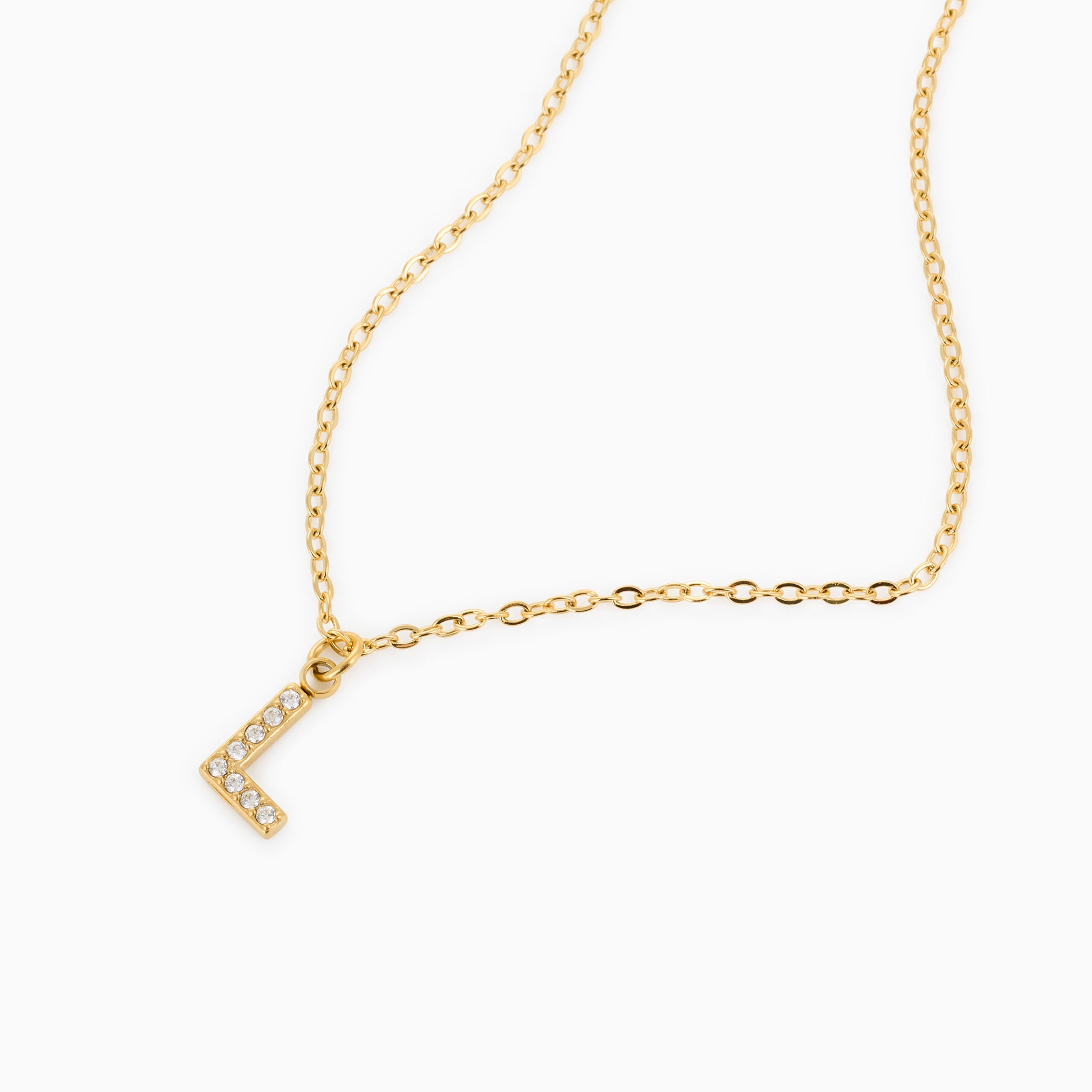 SPARKLE INITIAL NECKLACE