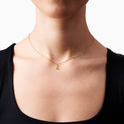 SPARKLE INITIAL NECKLACE