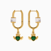 LAUREN X LYNOTT EIST LIOM HOOP EARRINGS (Charms sold separately)