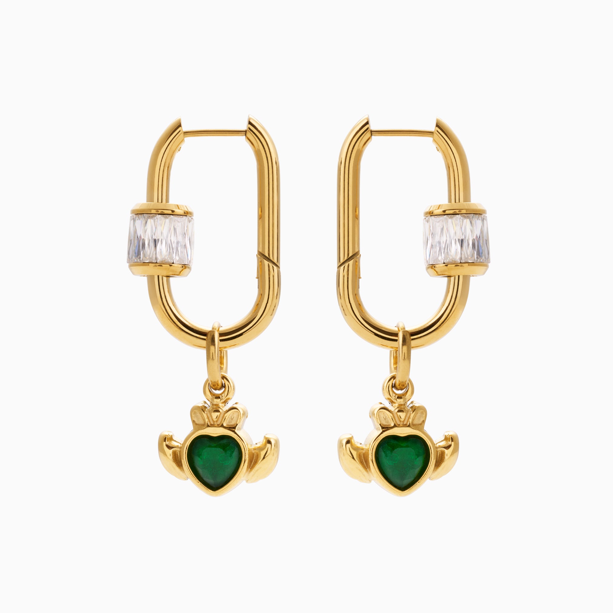 LAUREN X LYNOTT EIST LIOM HOOP EARRINGS (Charms sold separately)