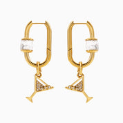 LAUREN X LYNOTT EIST LIOM HOOP EARRINGS (Charms sold separately)