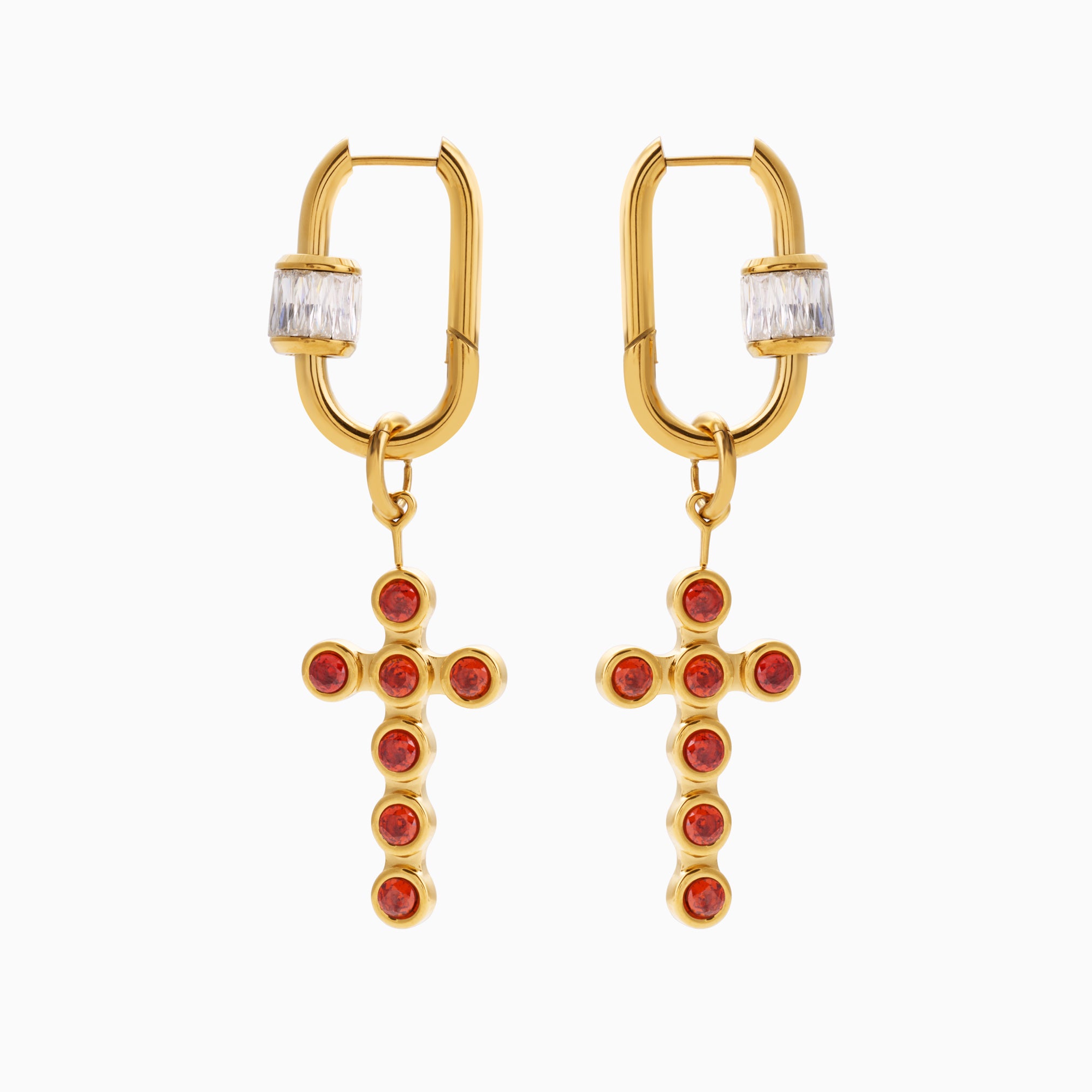 LAUREN X LYNOTT EIST LIOM HOOP EARRINGS (Charms sold separately)