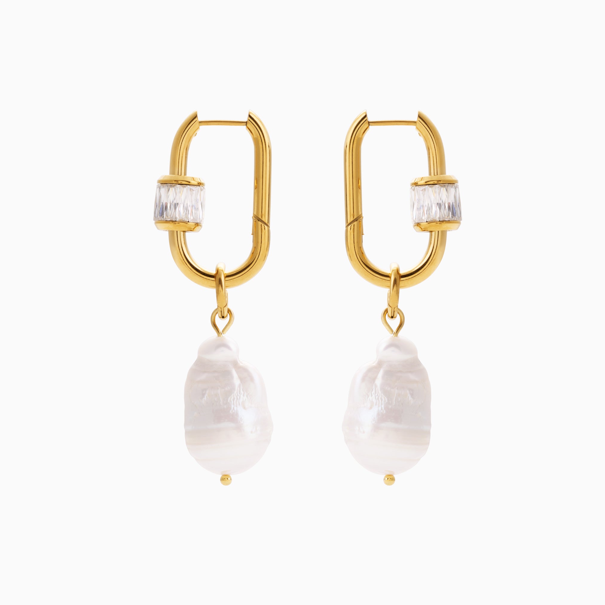 LAUREN X LYNOTT EIST LIOM HOOP EARRINGS (Charms sold separately)