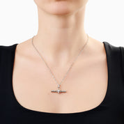 BEYOND THE STARS T BAR NECKLACE