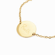 ENGRAVABLE DISC BRACELET