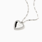 ENGRAVABLE HEART PENDANT NECKLACE