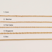 BUILD YOUR OWN ENGRAVED NECKLACE