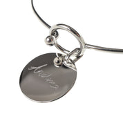 SIGNATURE DISC ENGRAVABLE BANGLE