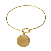 SIGNATURE DISC ENGRAVABLE BANGLE