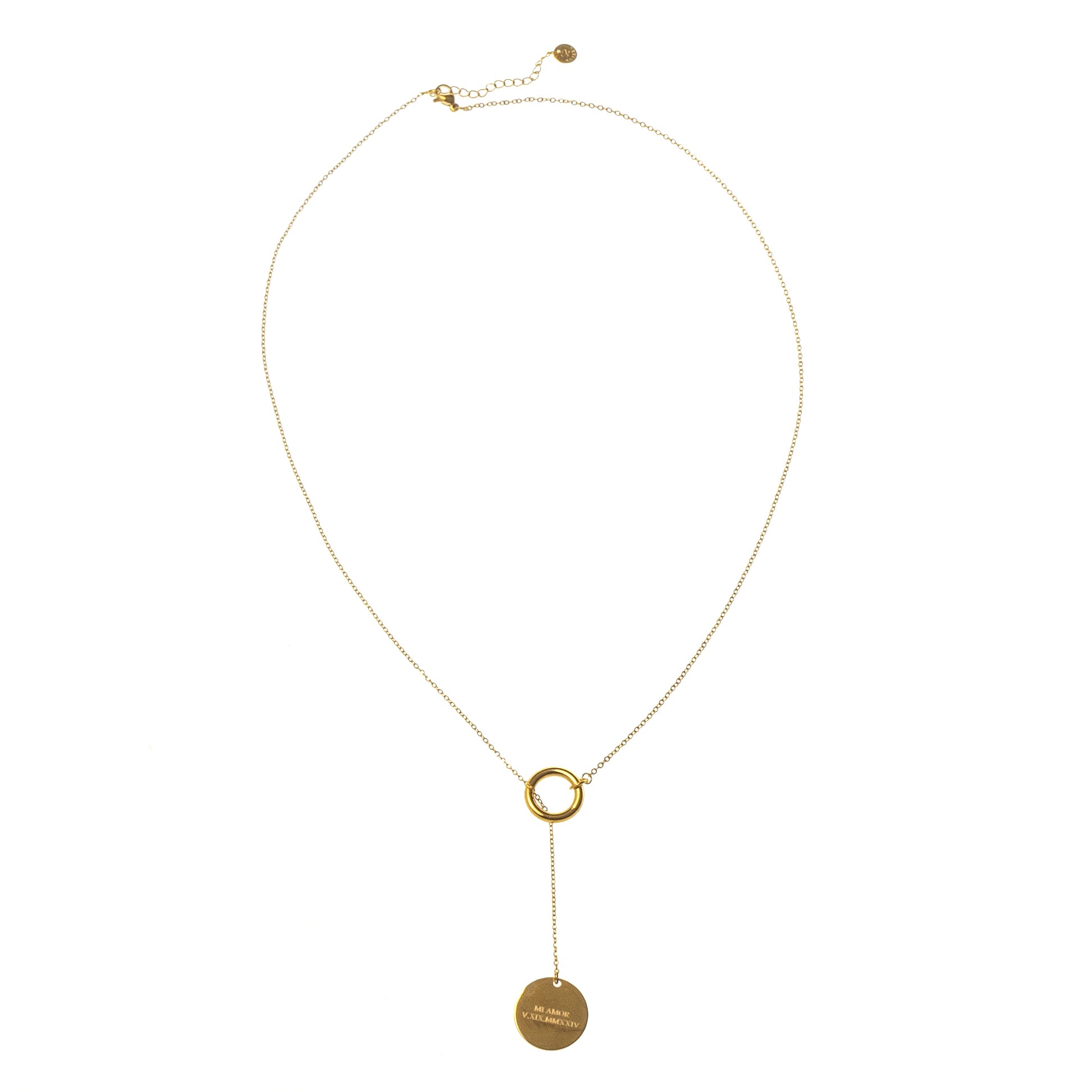 INFINITY ENGRAVABLE NECKLACE