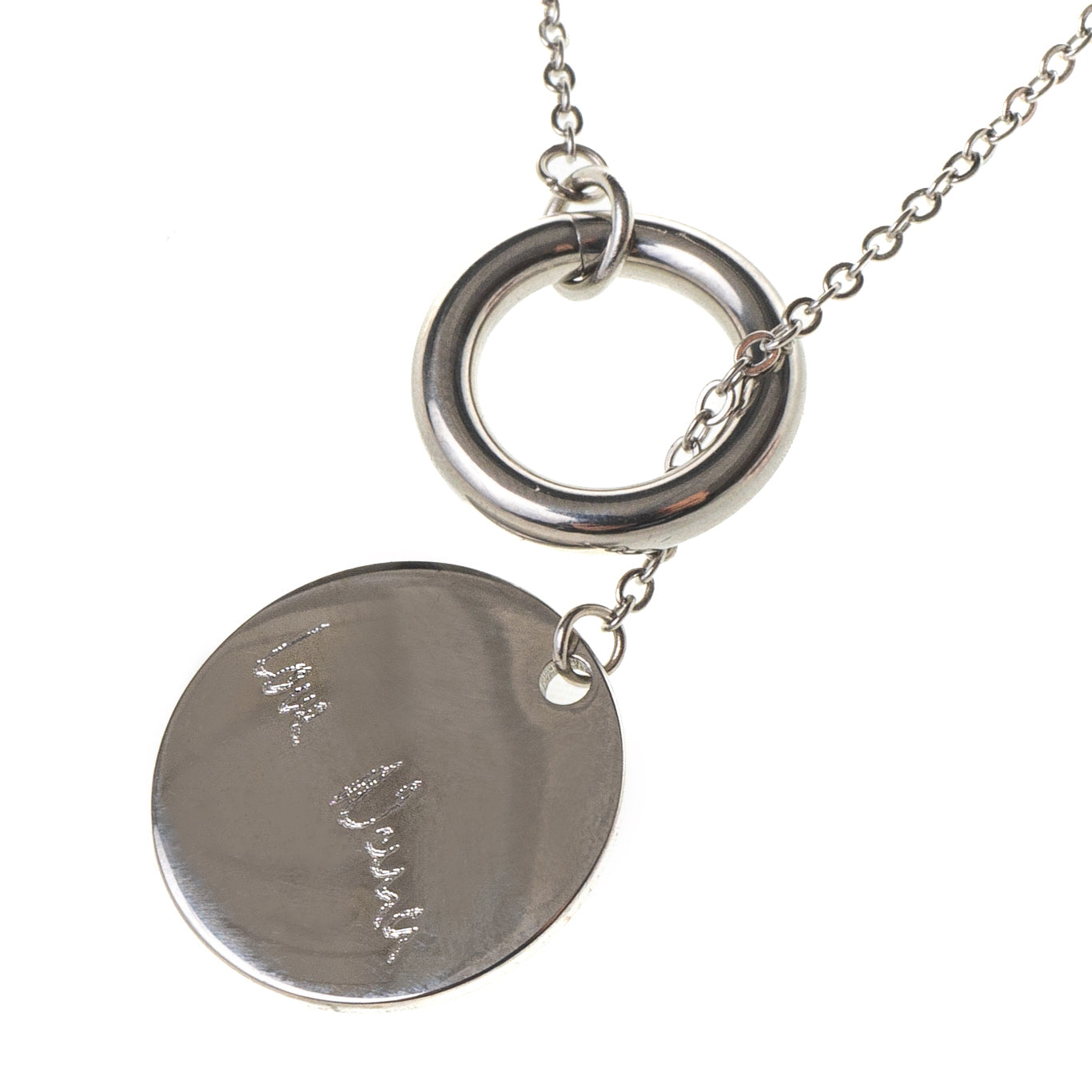 INFINITY ENGRAVABLE NECKLACE