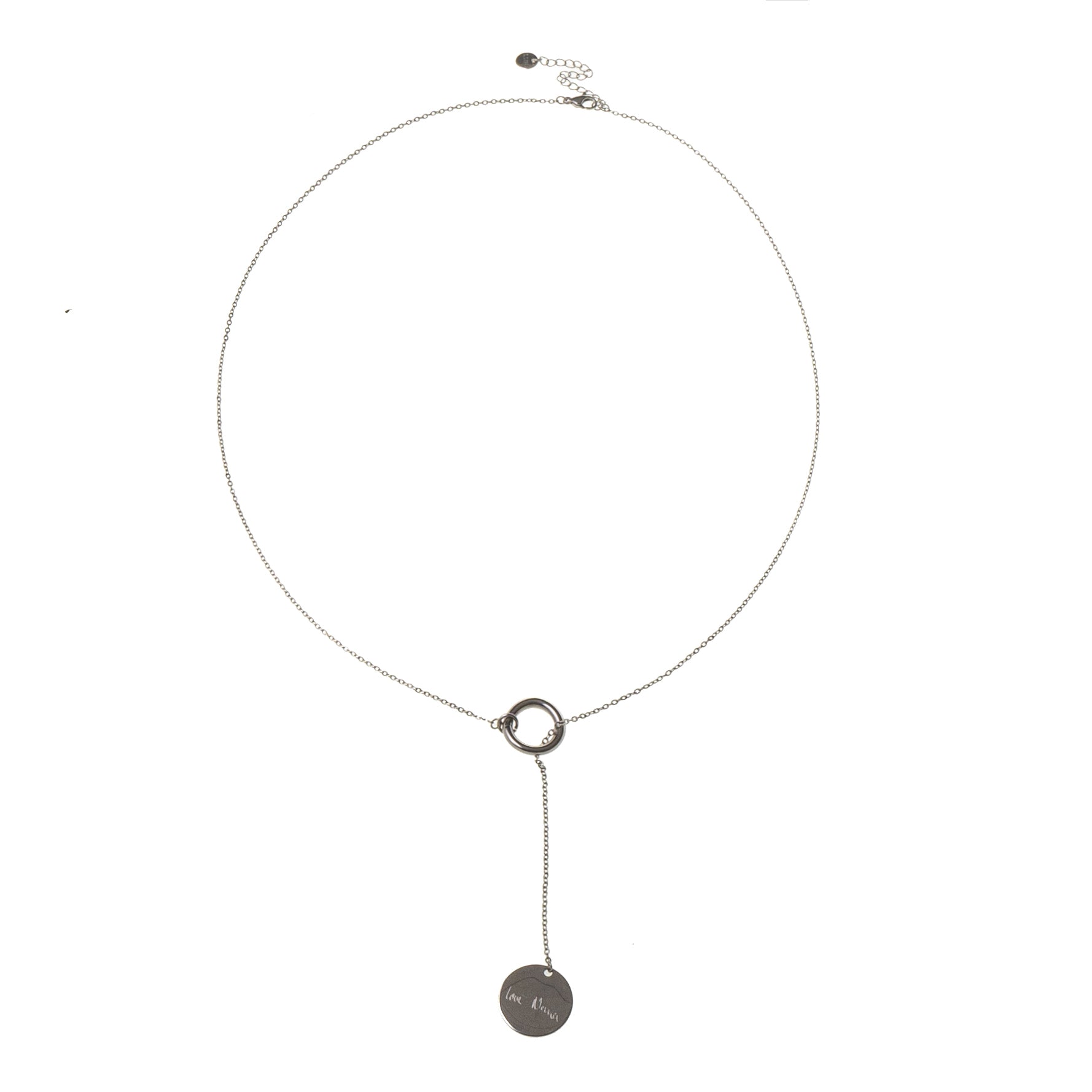 INFINITY ENGRAVABLE NECKLACE