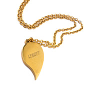 BEST FRIEND ENGRAVABLE HEART NECKLACES - SET OF TWO