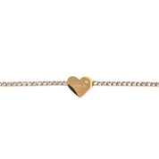 TENNIS HEART ENGRAVABLE BRACELET