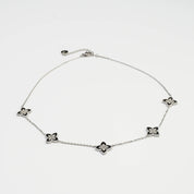 PASSIONATE CLOVER BLACK NECKLACE - Lynott Jewellery