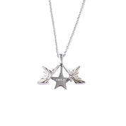 SECRET MESSAGE ENGRAVABLE STAR NECKLACE