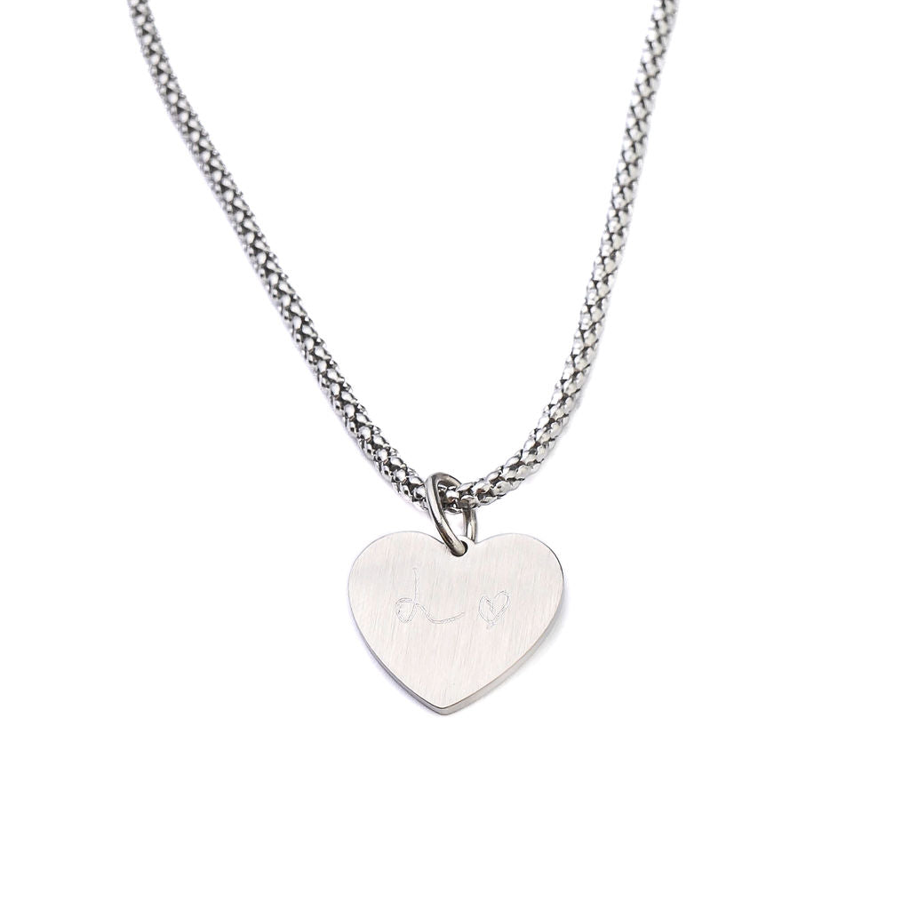 HEART CORN CHAIN NECKLACE