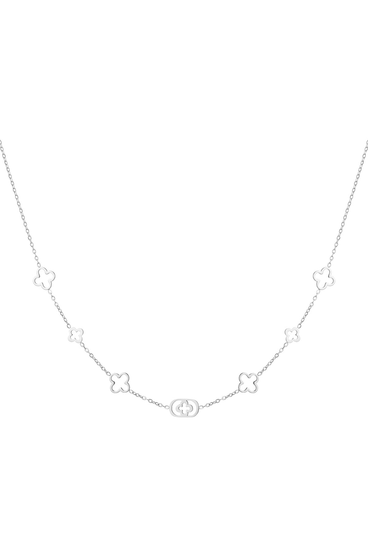 LINKING CLOVER NECKLACE