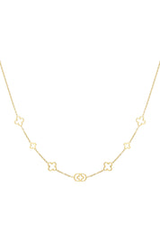 LINKING CLOVER NECKLACE