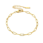 GILDED DRIFT LINK BRACELET
