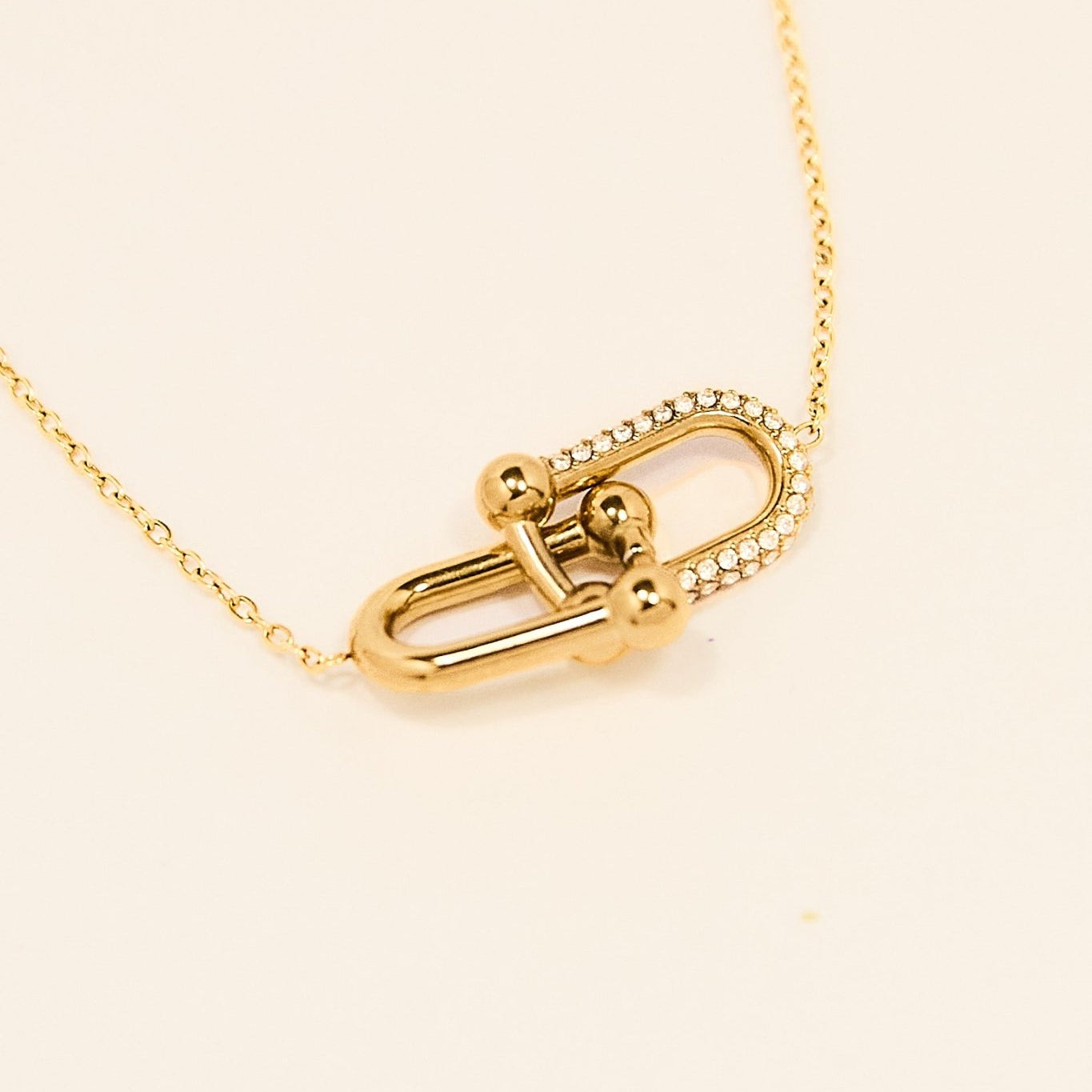 KATJA MIA LUSTRE LINK DAINTY BRACELET best gold plated tarnish and water resistant piece by Irish Jewellery brand - Lynott Jewellery