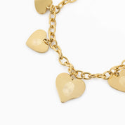 AMOUR MULTI HEART PENDANT BRACELET