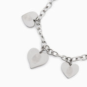 AMOUR MULTI HEART PENDANT BRACELET