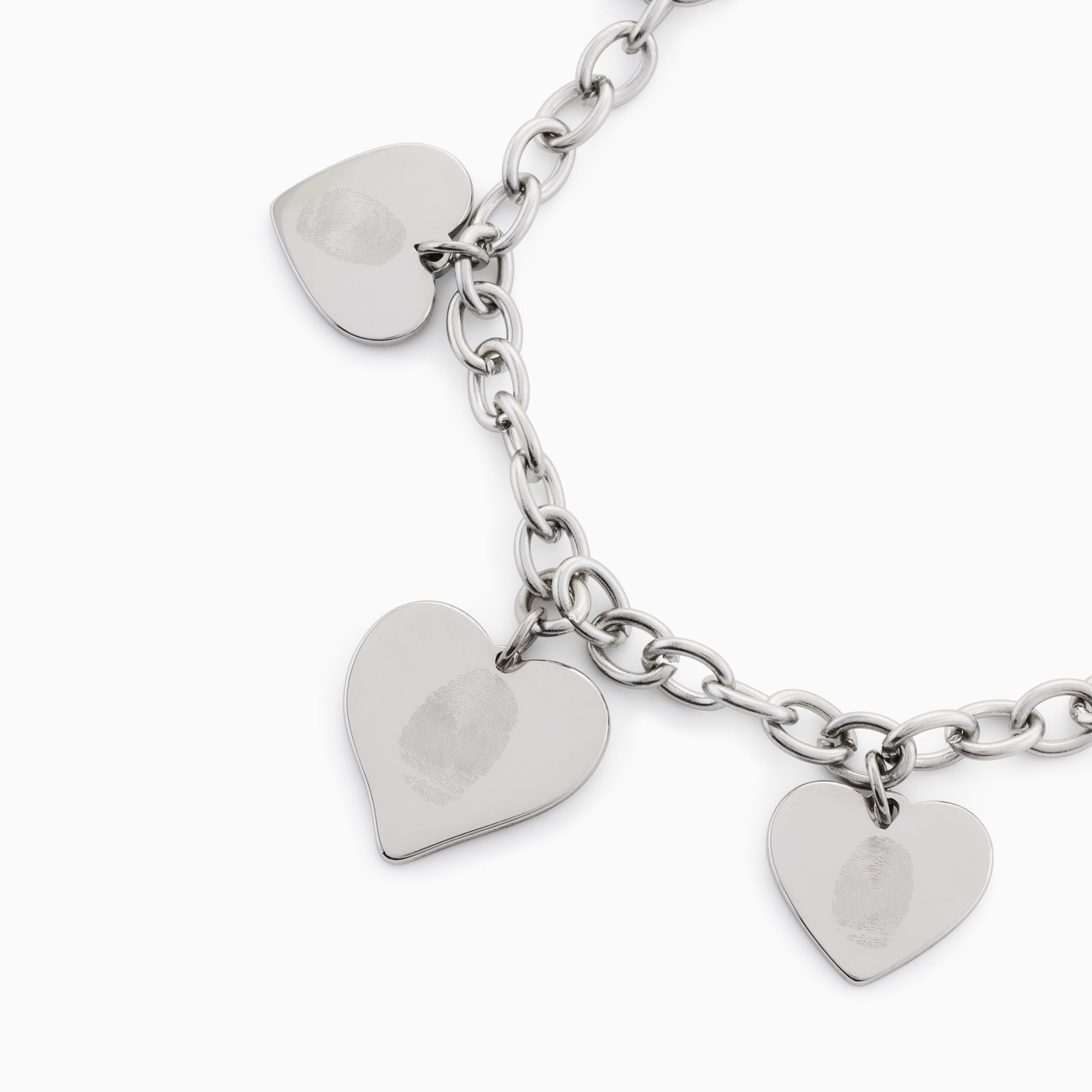 AMOUR MULTI HEART PENDANT BRACELET