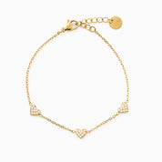 GLIMMER HEART BRACELET