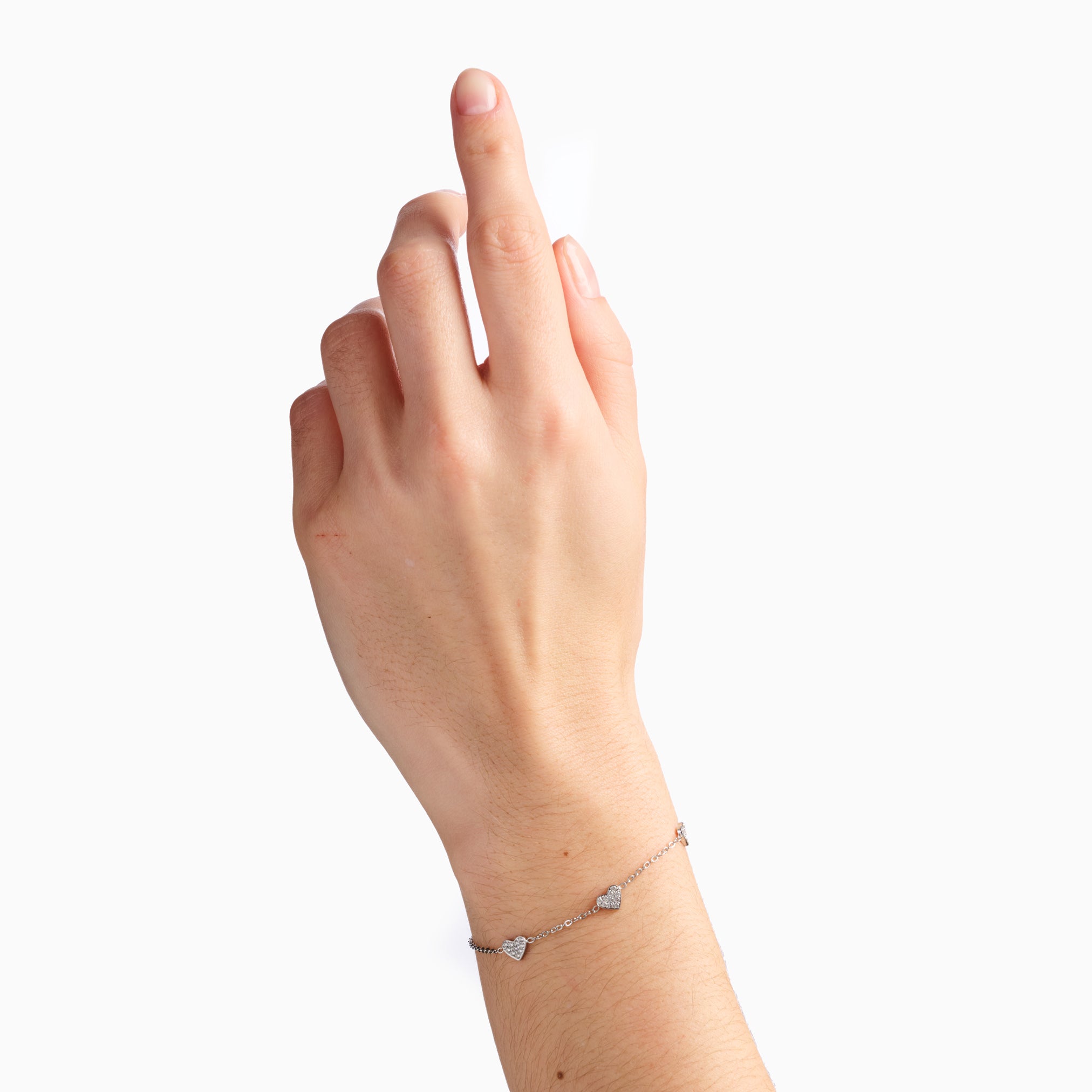 GLIMMER HEART BRACELET