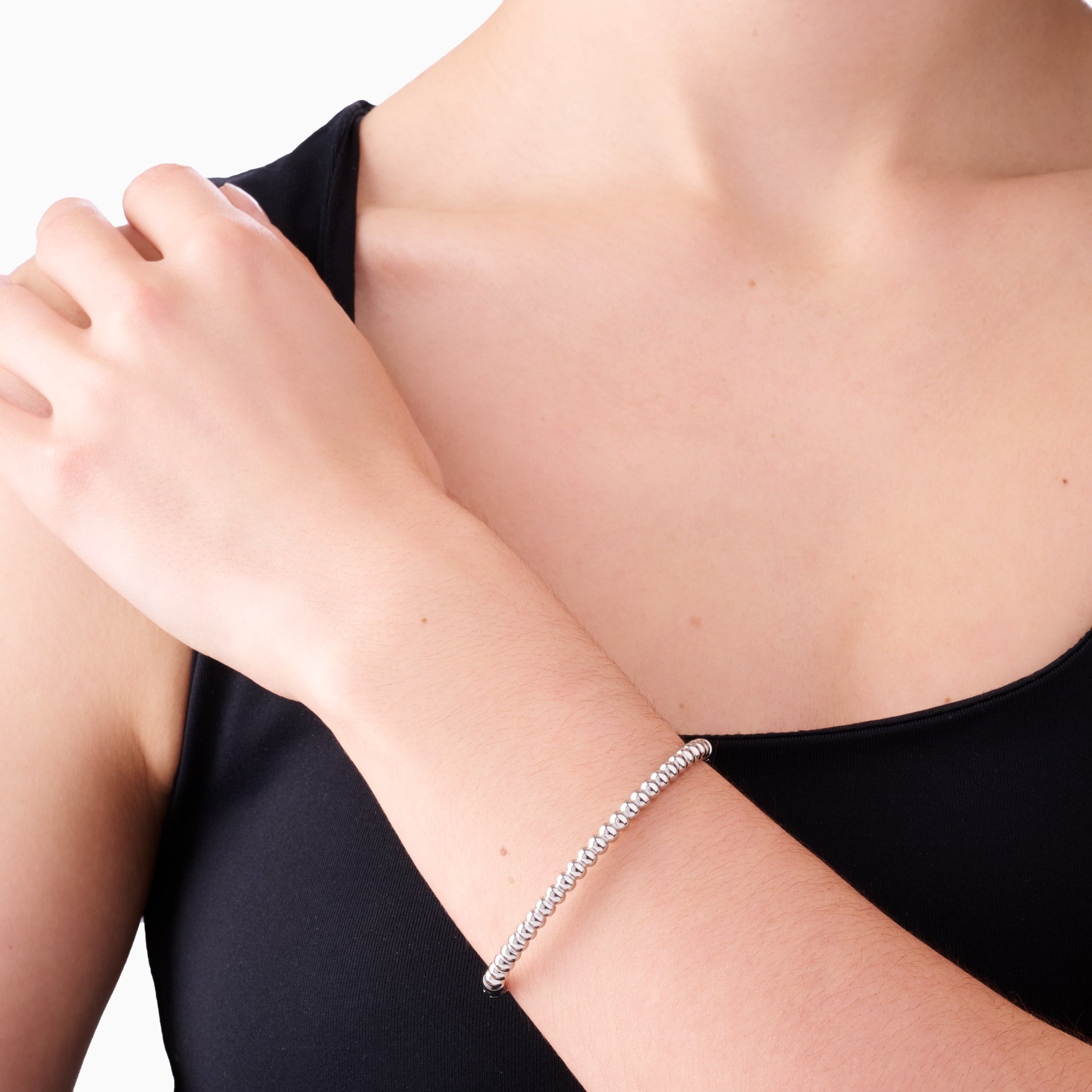 COVE BANGLE best gold plated tarnish and water resistant piece by Irish Jewellery brand - Lynott Jewellery