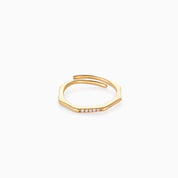 LINEAR LUXE ADJUSTABLE RING