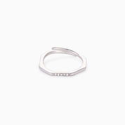 LINEAR LUXE ADJUSTABLE RING