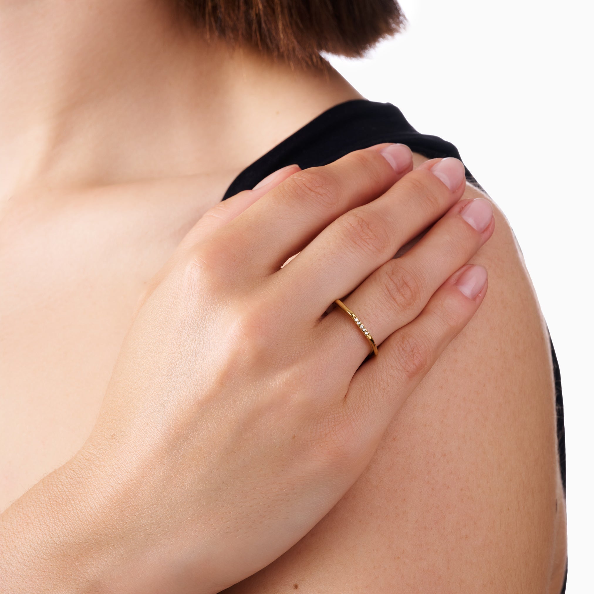 LINEAR LUXE ADJUSTABLE RING