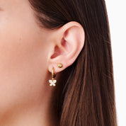 MAGIC MOMENT HUGGIE 5 PIECE EARRING SET best gold plated tarnish and water resistant piece by Irish Jewellery brand - Lynott Jewellery