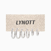 POLLY HUGGIE 3 PAIR EARRING SET best gold plated tarnish and water resistant piece by Irish Jewellery brand - Lynott Jewellery