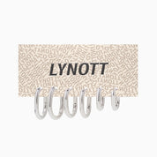POLLY HUGGIE 3 PAIR EARRING SET
