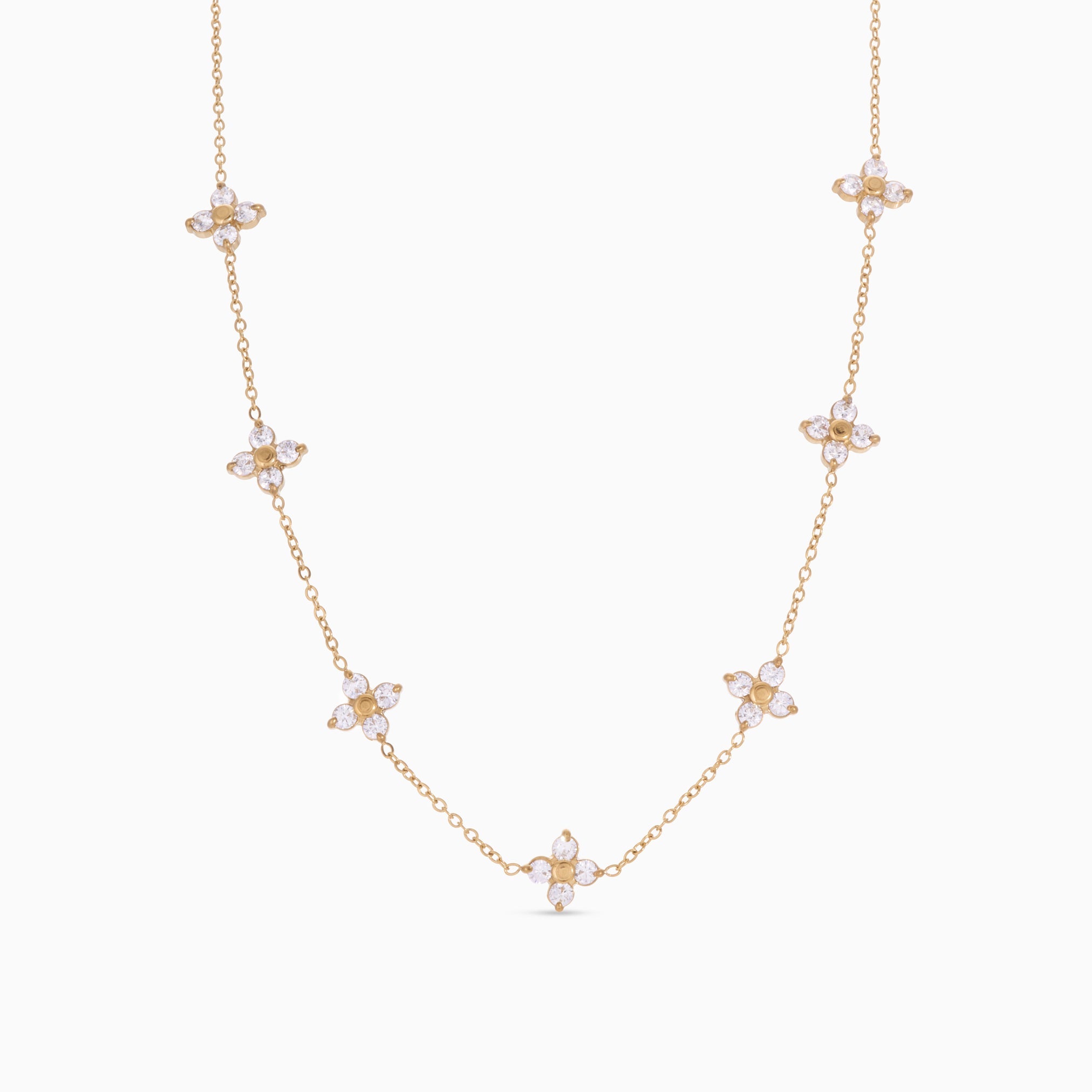 LUNA NECKLACE best gold plated tarnish and water resistant piece by Irish Jewellery brand - Lynott Jewellery