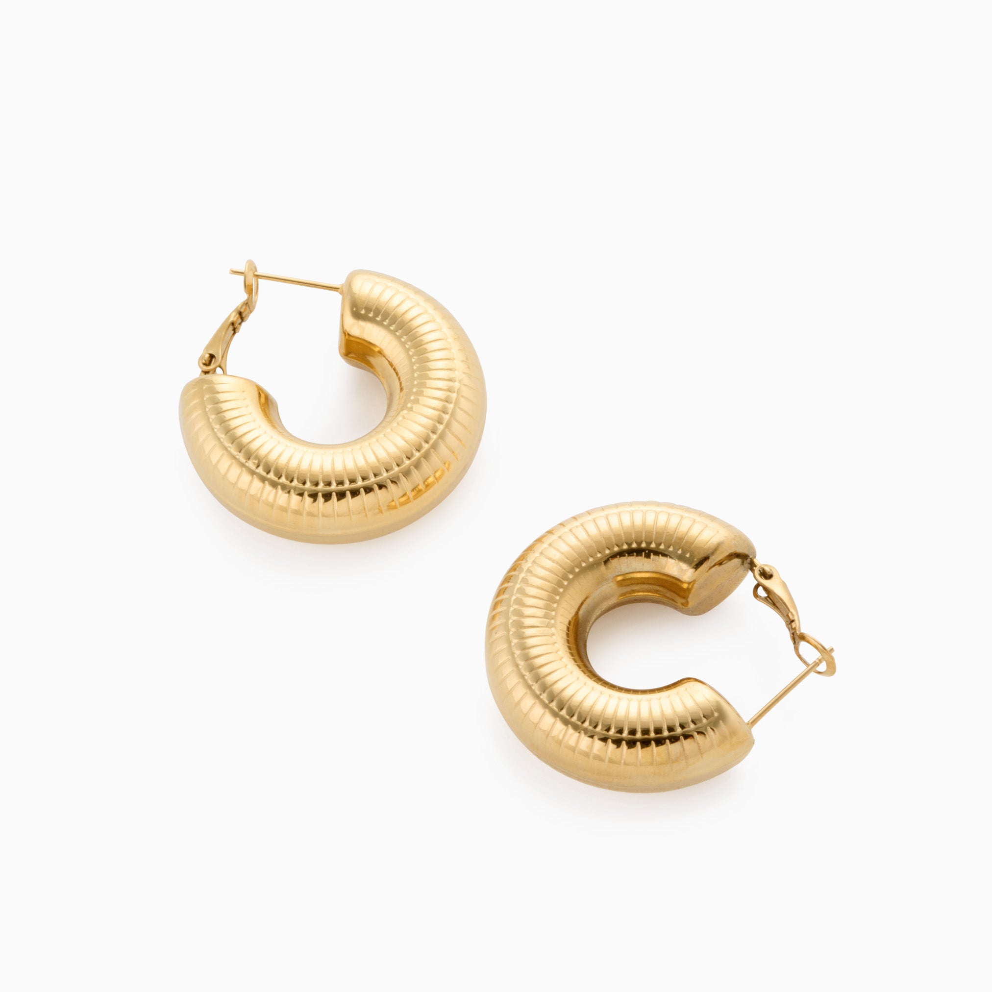 WANDERER HOOP EARRING