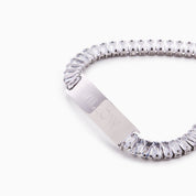 BAR BABYGIRL ENGRAVABLE TENNIS BRACELET best gold plated tarnish and water resistant piece by Irish Jewellery brand - Lynott Jewellery