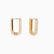 LOLA SQUARE HOOP EARRING