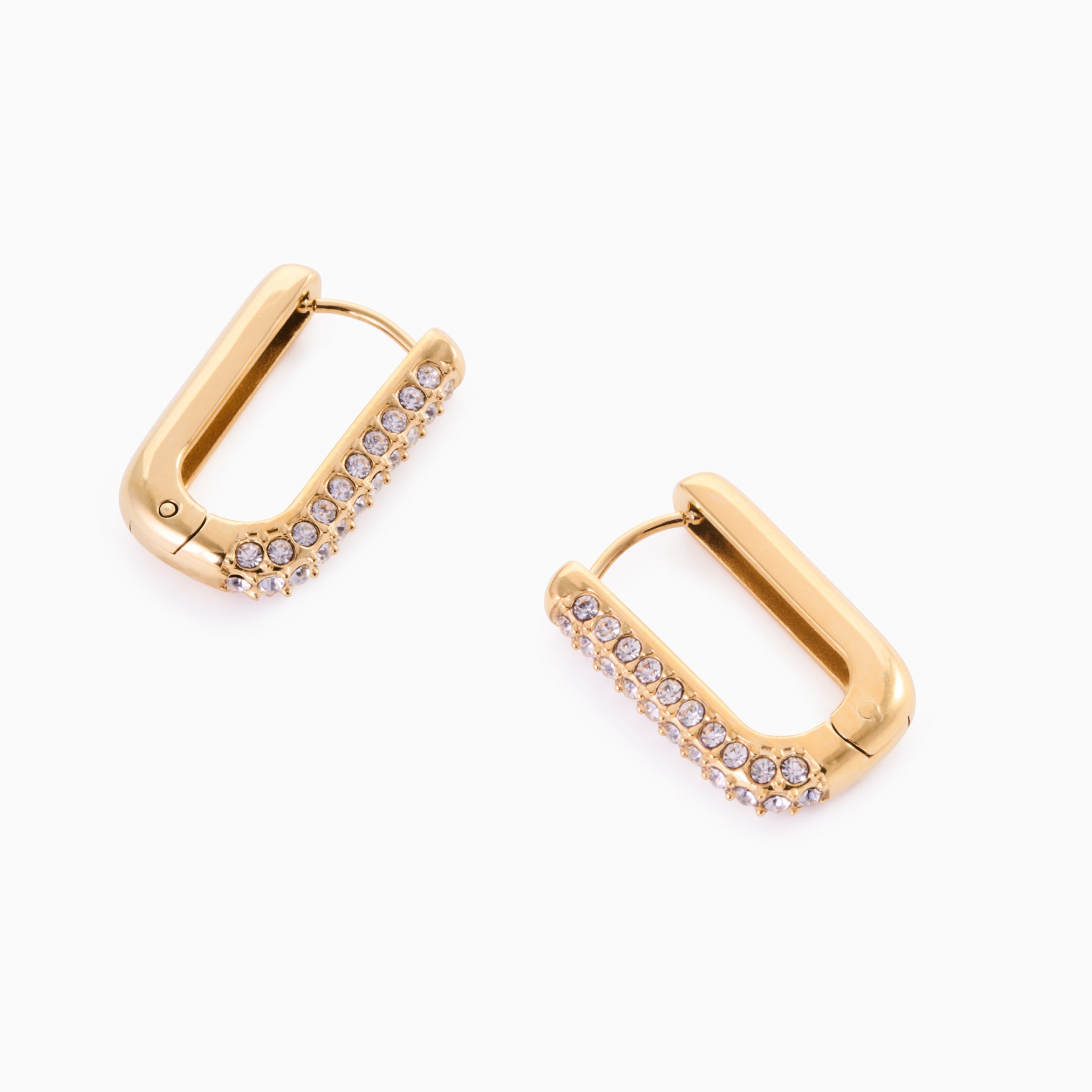 LOLA SQUARE HOOP EARRING